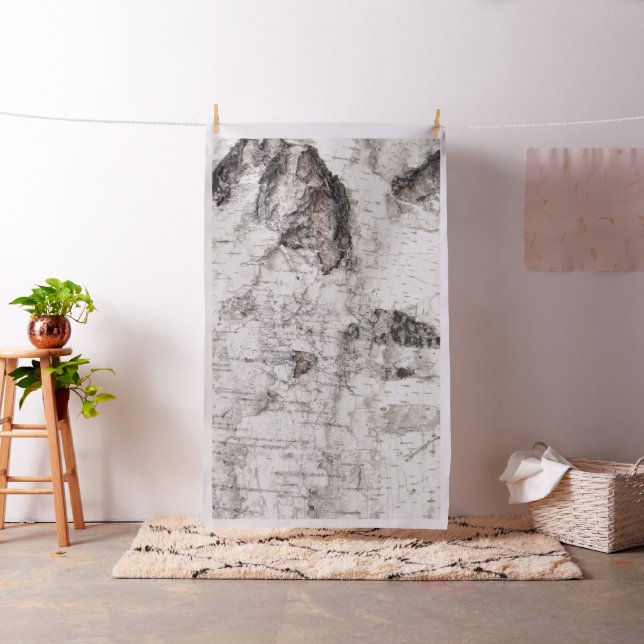 Tecido Birch bark pattern fabric (In Situ)