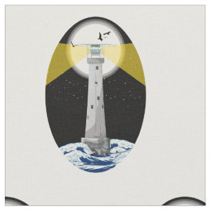 Tecido Bishop Rock Lighthouse