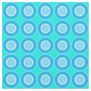 Tecido Bitesize Rosquinhas Azuis Com Enchimento Em Turque