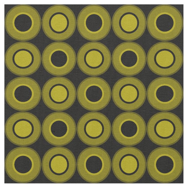 Tecido Bitesize Rosquinhas Verde Oleícola Com Enchimento (Detalhe)