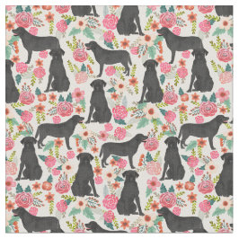 Tecido Black Labrador vintage — natas