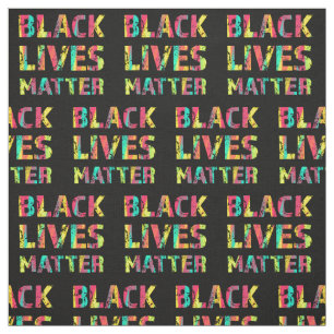 Tecido Black Lives Importam-se da Pintura 01 Personalizá