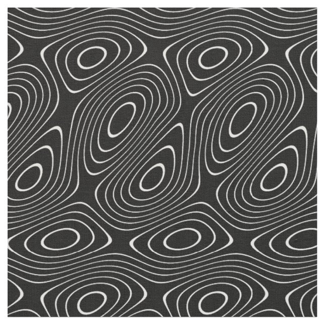Tecido Black Stripes Wave Topografia (Detalhe)