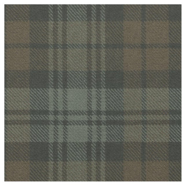 Tecido Black Watch Weathered Original Scottish Tartan (Detalhe)