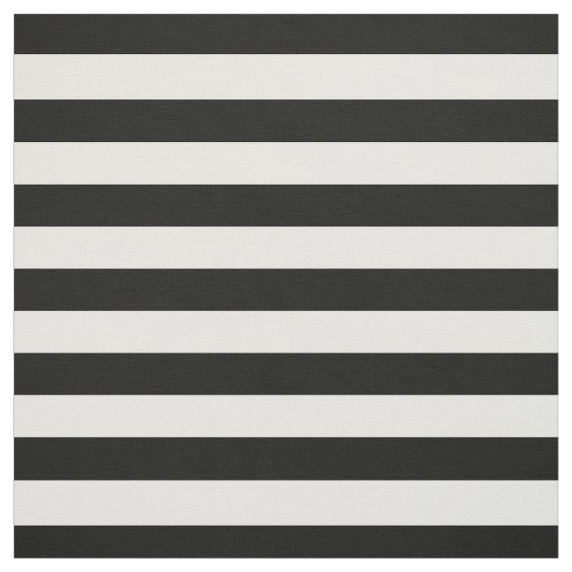 Tecido Black White Stripes Moderno Padrão Tendência De Qu (Modelo)