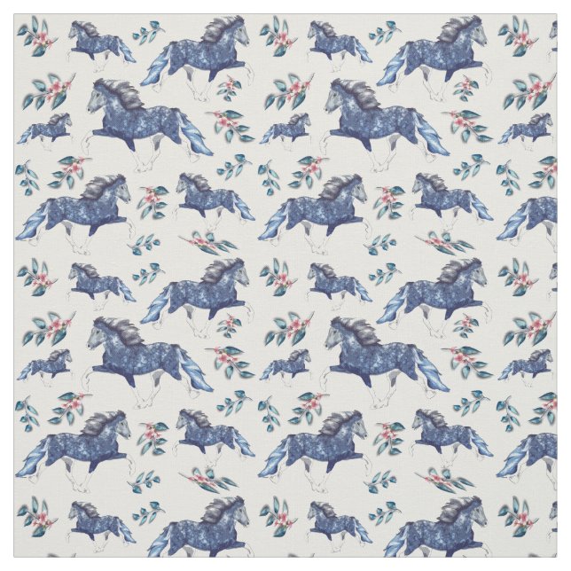 Tecido Blámóða e as flores felizes (Modelo)
