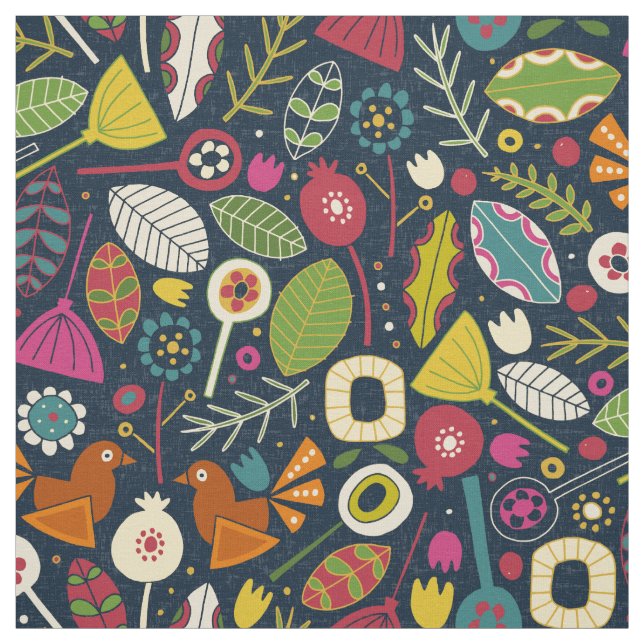 TECIDO BLOM INDIGO (Modelo)