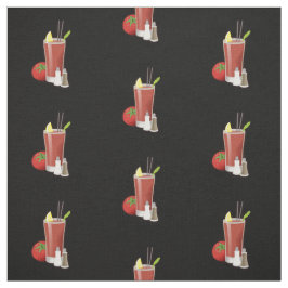 Tecido Bloody Mary Cocktail Patterno