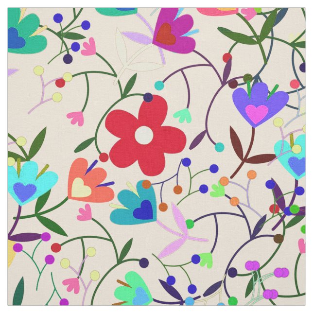 Tecido Blooming Whimsy (Modelo)