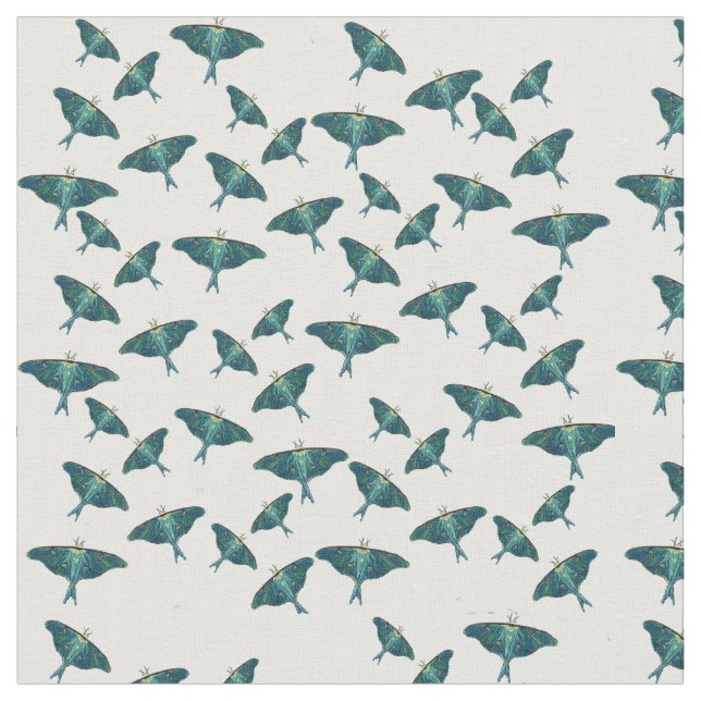 Tecido Blue Butterfly Moth (Detalhe)