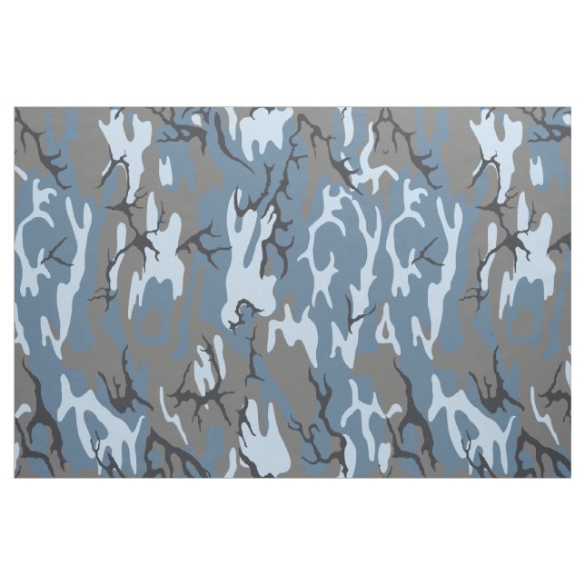 Tecido Blue Camo (Fat Quarter)