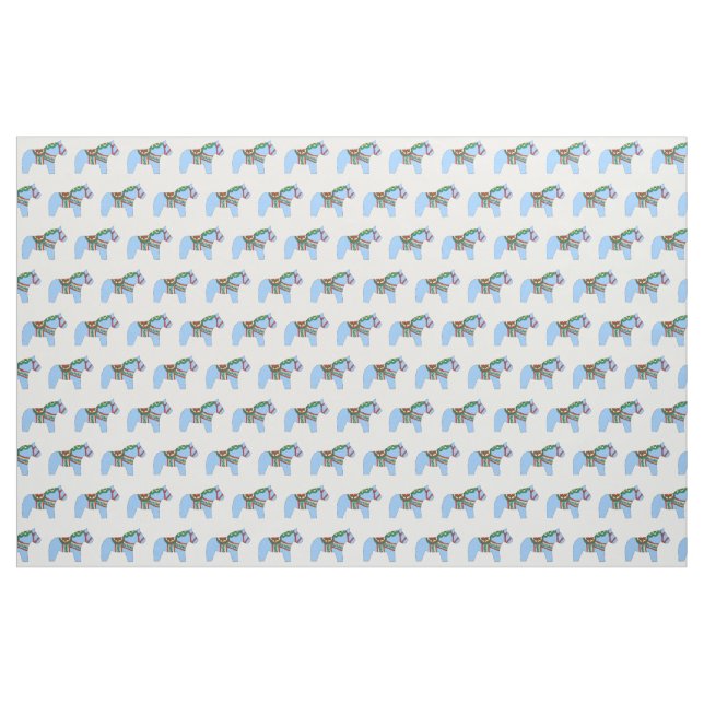 Tecido Blue Dala Horse (Jarda)