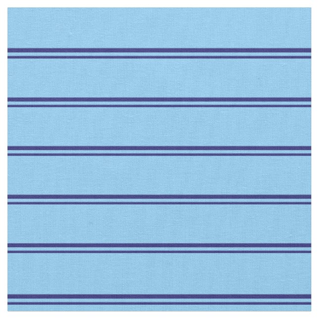 Tecido Blue e Light Sky Blue Strips (Detalhe)