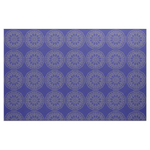 Tecido Blue Mandala