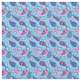 Tecido Blue Paisley