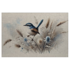 Tecido Blue Wren Linen