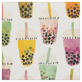 Tecido Boba Tea Colorida Do BOBRA