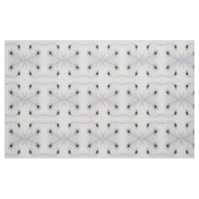 Tecido boémio marroquino da pena do pavão de Boho (Fat Quarter)
