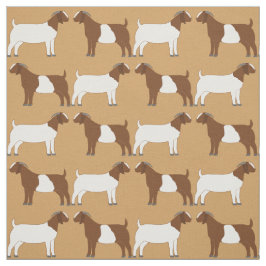 Tecido Boer Goats em Tan