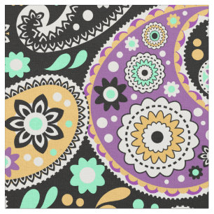 Tecido Bohemian Cowgirl Modern Purple Impressão