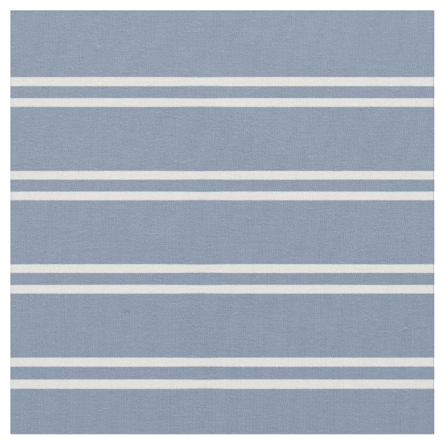 Tecido Boho Modern Gender Neutral Striped Coastal Blue (Detalhe)