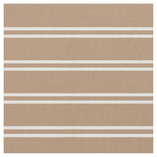 Tecido Boho Modern Gender Neutral Striped Simple Brown (Detalhe)