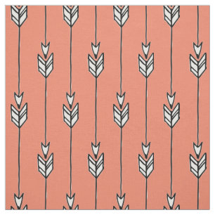 Tecido Boho tribal setas étnicas design