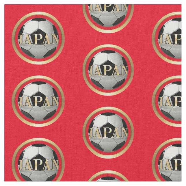 Tecido Bola de Futebol do Japão (Detalhe)