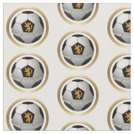 Tecido Bola de Futebol do Leão Holandês
