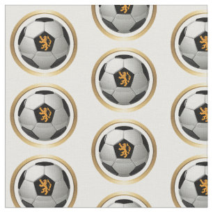 Tecido Bola de Futebol do Leão Holandês