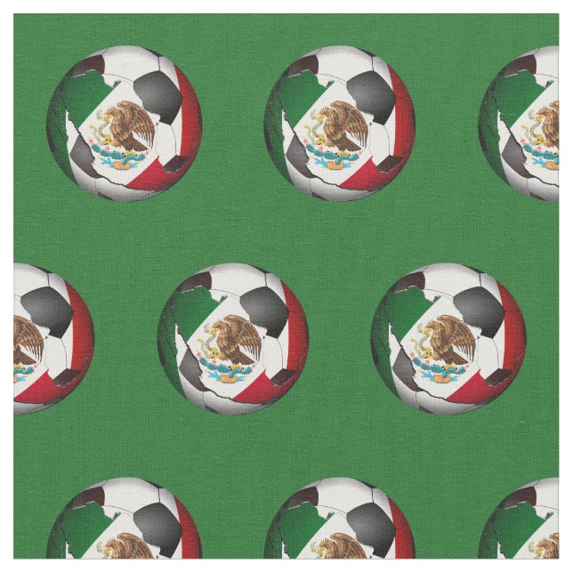 Tecido Bola de Futebol México (Detalhe)