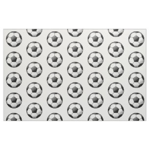 Tecido Bola de futebol redonda lustrosa