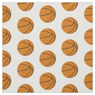 Tecido bolas de basquete em qualquer padrão desportivo co
