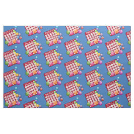 Tecido Bolas do Bingo do cartão do Bingo