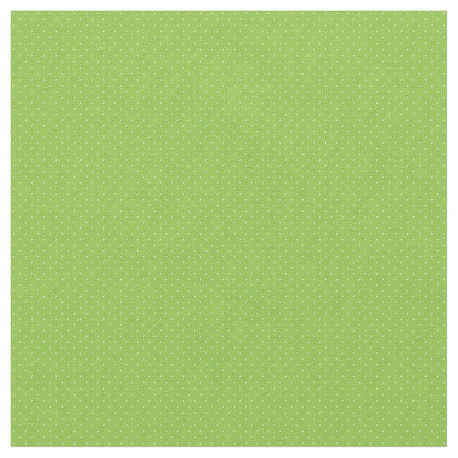 tecido Bolinhas-21-Branco sobre Verde Claro (Detalhe)