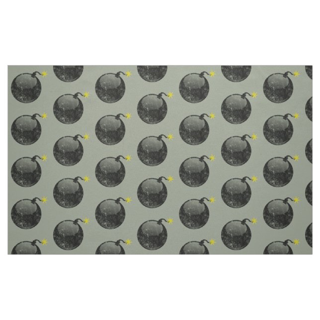 Tecido Bomba de estilos de impressão em letras de desenho (Fat Quarter)