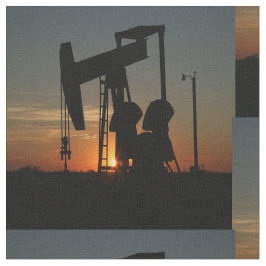 Tecido Bomba De Petróleo Ao Sol