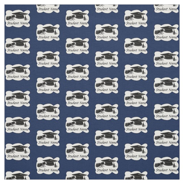 Tecido Boné de formatura e Diploma (Modelo)