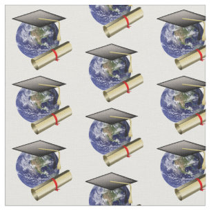 Tecido Boné/Diploma de Formando de classe mundial