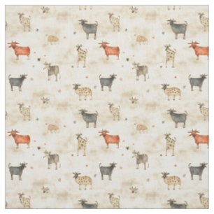 Tecido Bonita Whimsy: Vaca Whimsy