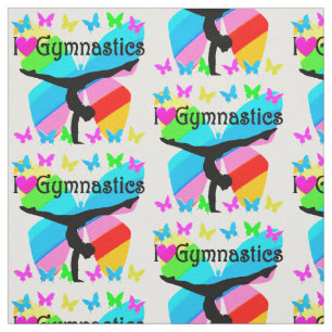 TECIDO BONITO EU AMO GINASTICS DESIGN