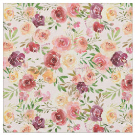 Tecido Bonito Peach Peony Floral