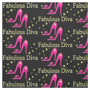 TECIDO BONITO PINK ALTO HEELS FABULOSO DIVA