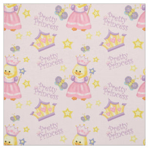 Tecido Bonito Princesa Ducking