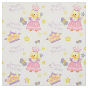Tecido Bonito Princesa Ducking