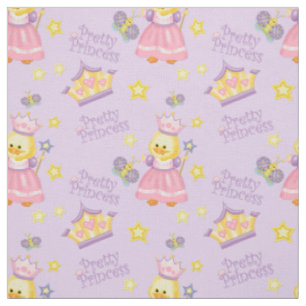 Tecido Bonito Princesa Ducking