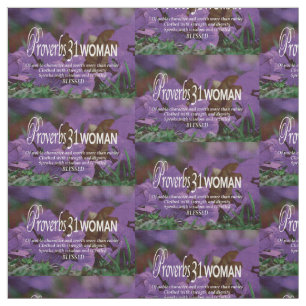 Tecido Bonito PROVERBS 31 Purple Floral