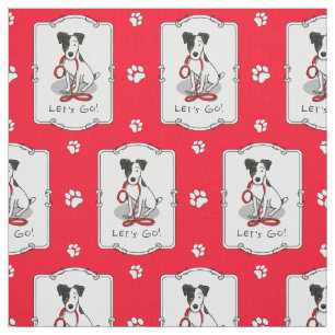 Tecido Bonito Vamos Lá! Jack Russell Terrier (tri-color 1