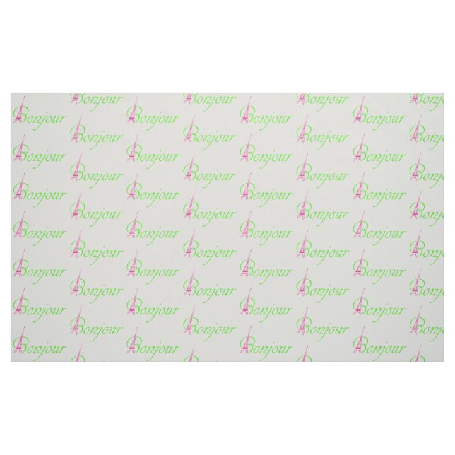 Tecido Bonjour (Fat Quarter)