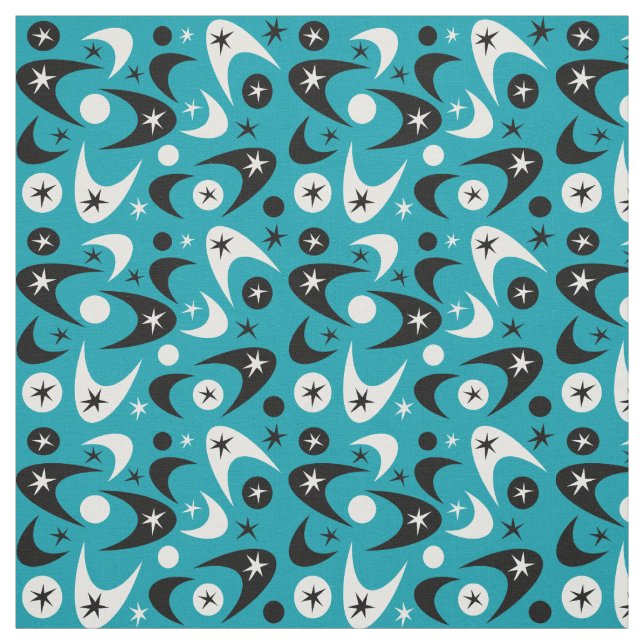 Tecido Boomerangs Retro (Modelo)